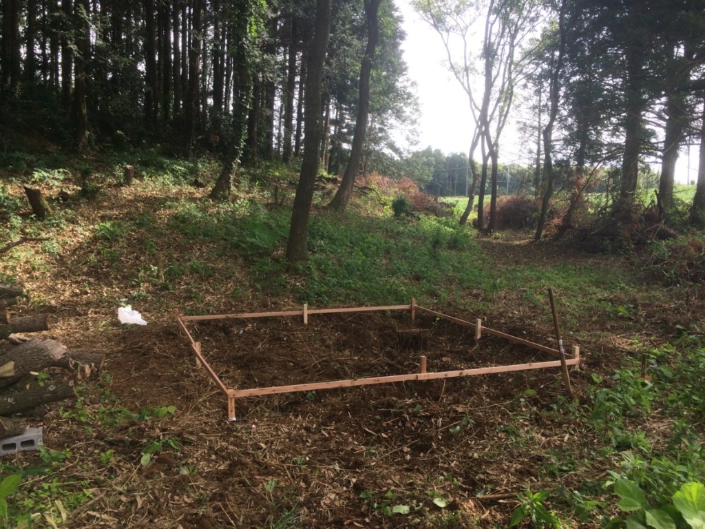 小屋作りしよう(7月)