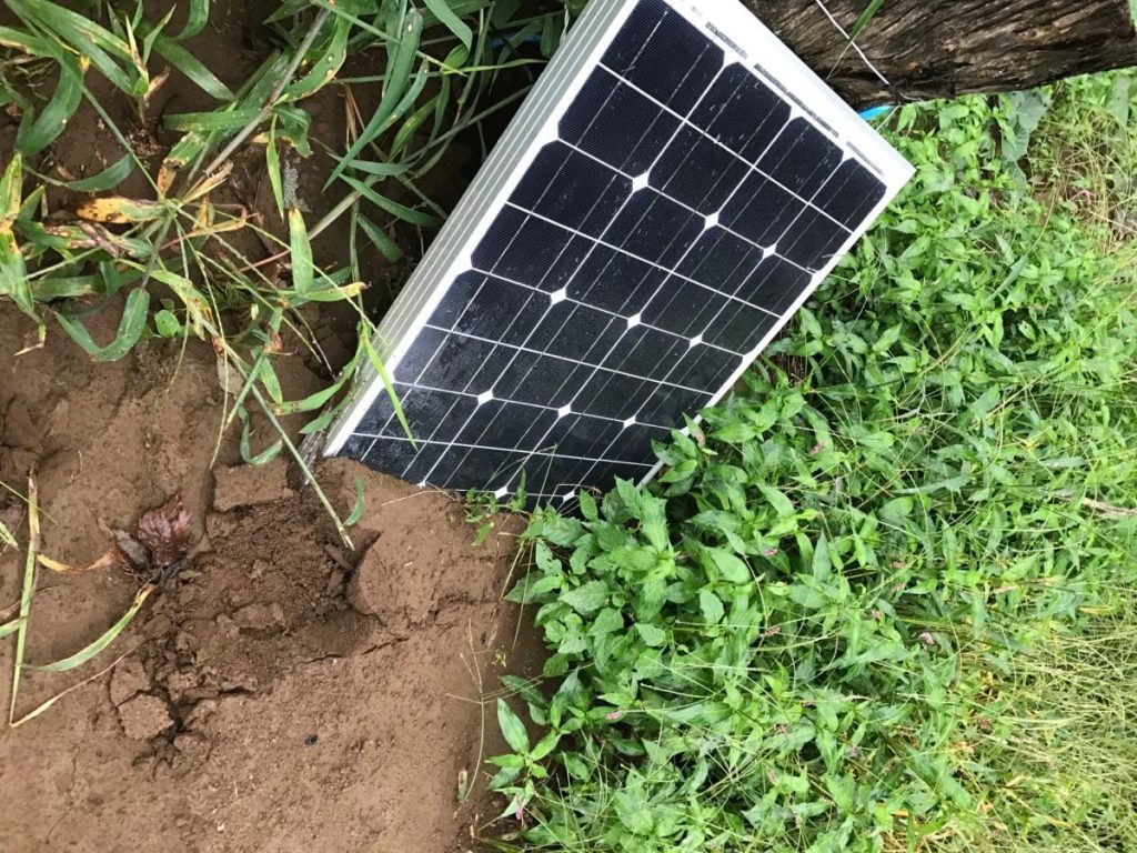 台風が6回来た時のモニタリングポスト